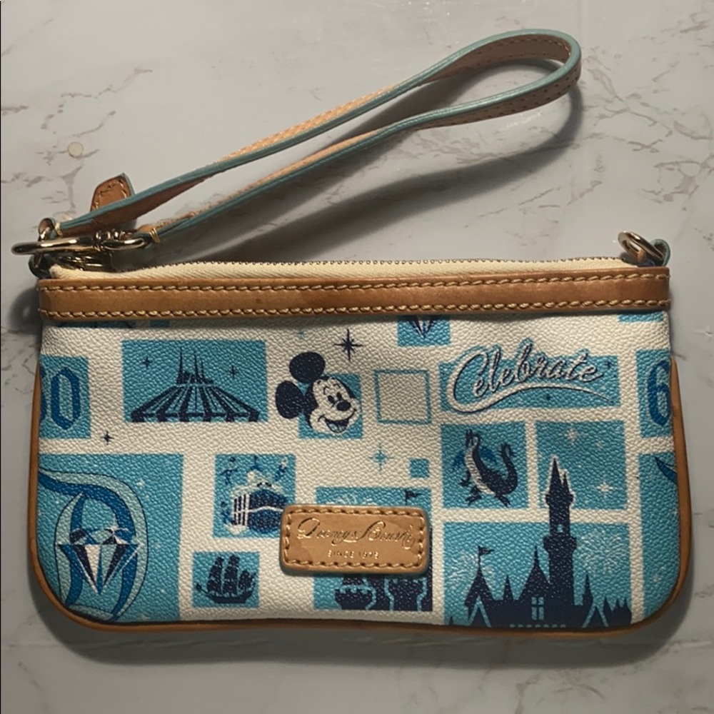 Dooney and Bourke Disneyland 60th wallet/clutch